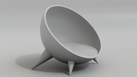 Modern circle bed pet