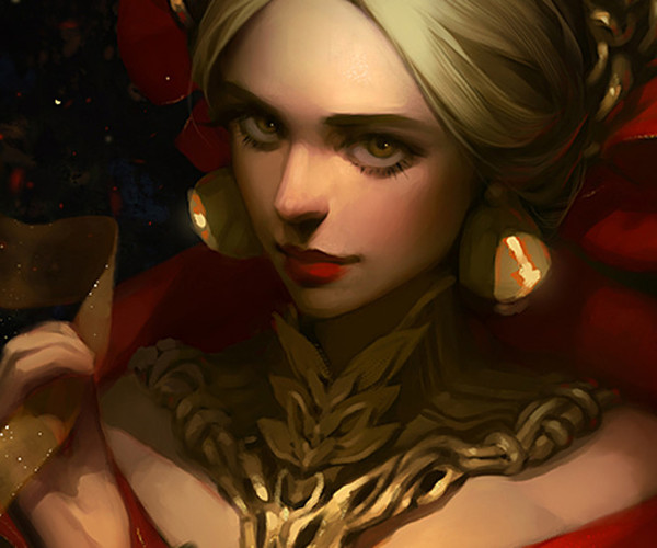 ArtStation - Mirabella - time lapse video | Artworks