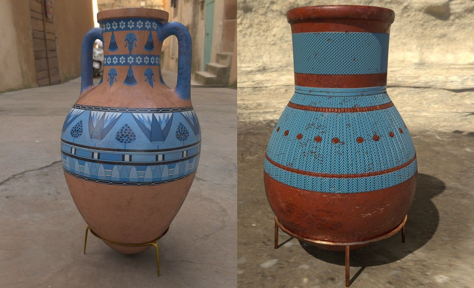 ArtStation Egyptian Pots Game Assets