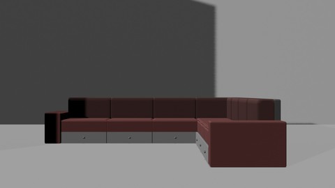 Red Sofa