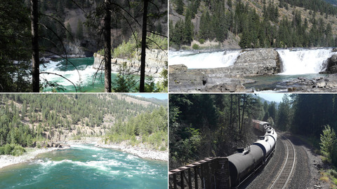 Kootenai Falls - 58 Photo Reference Pack