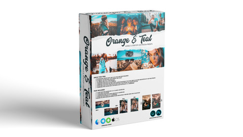 Orange & Teal Lightroom Presets