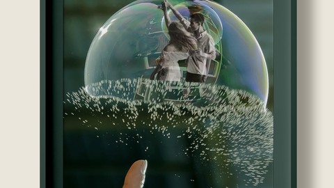 Dance İn Baloon | Digital Collage