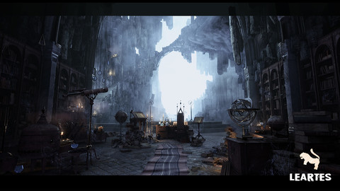 Merlin s Cave Environment ( Fantasy / Dungeon )