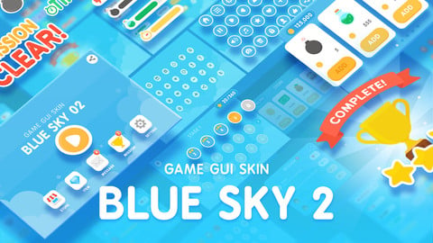 GUI Kit - Blue Sky 2