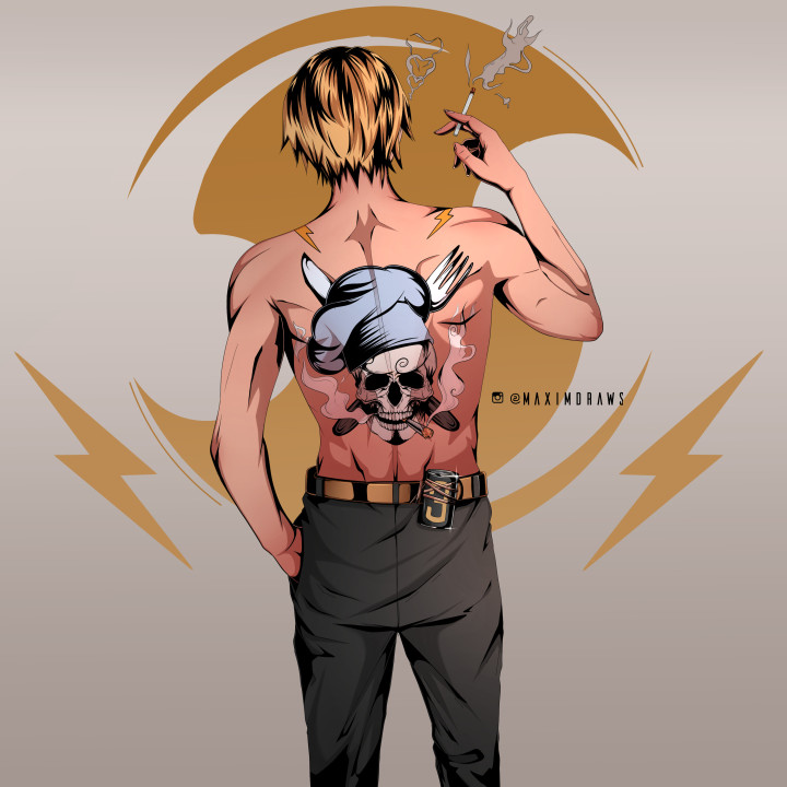 Artstation Vinsmoke Sanji Artworks