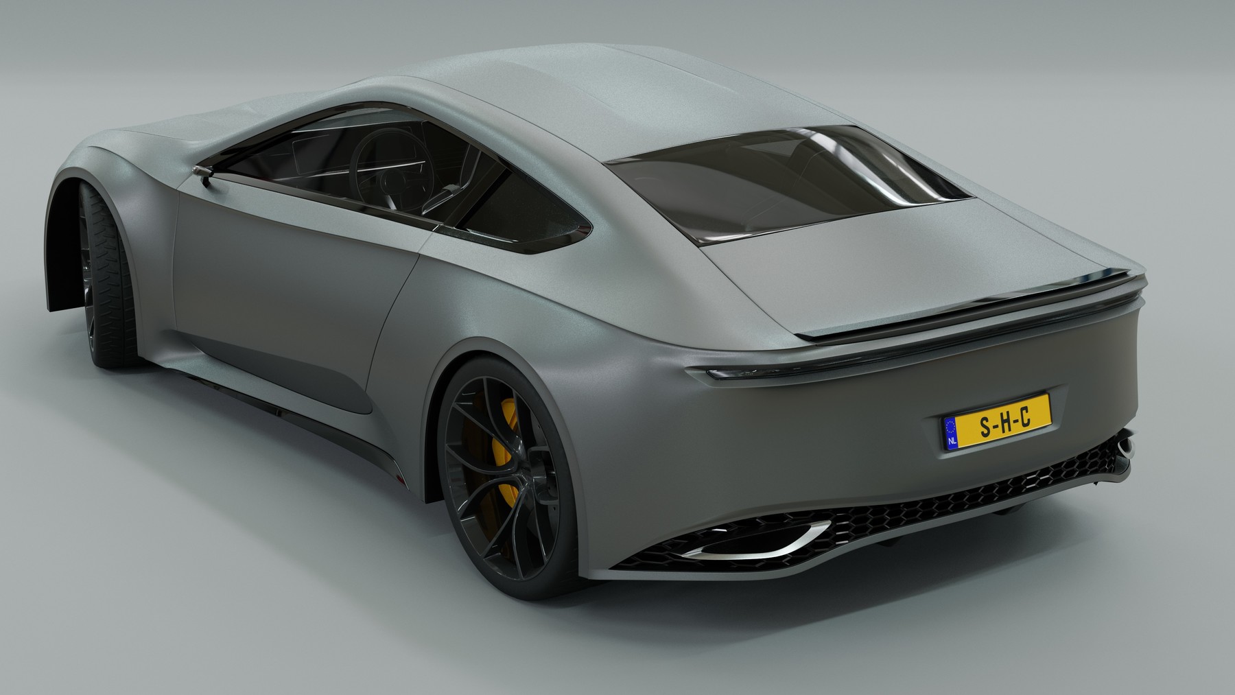 ArtStation Generic 2 door V8 Sports Car Resources