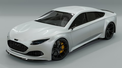 Generic 4 door V8 Sports Car