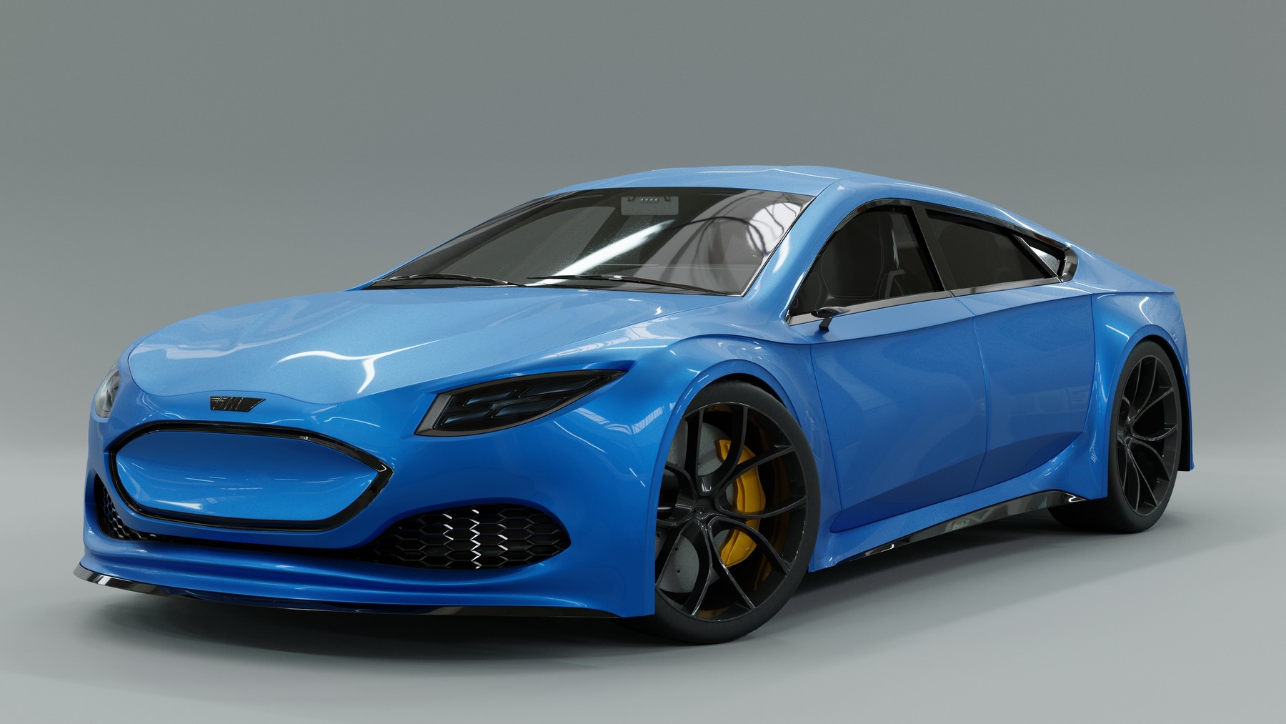 品質一番の SHcreations - Generic 4 door electric Sports Car 建物