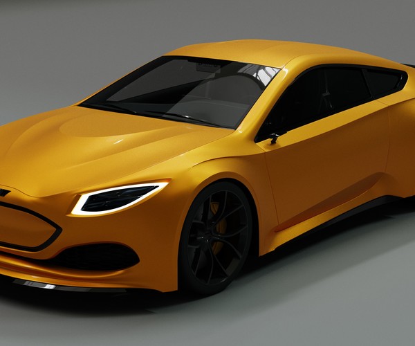 ArtStation - Generic Electric Sports Car Pack | Resources