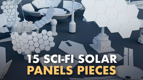 15 Sci-Fi Solar panels pieces