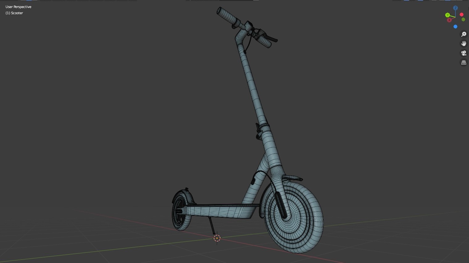 Emre Ugur - Electric Scooter 3D Model