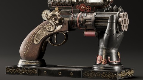 Steampunk Gun