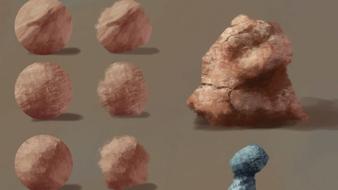 5 Rock Texture Brushes