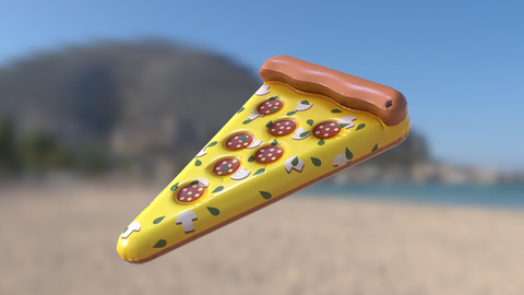 inflatable water or pool toy Pizza