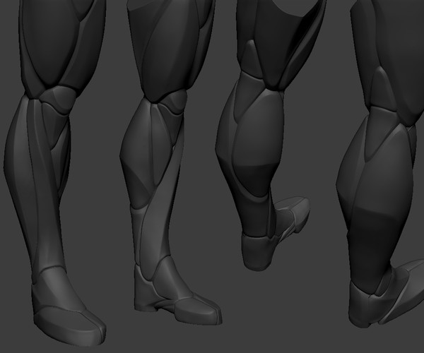 ArtStation - Sketch Hardsurface leg | Resources