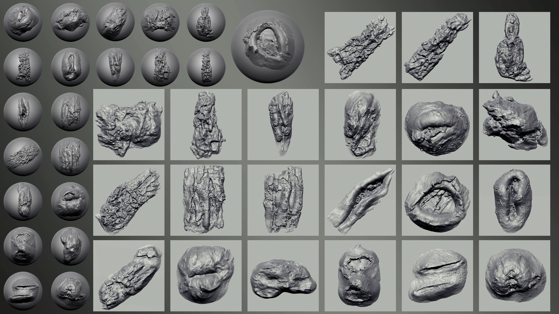 ArtStation - Zbrush - Trunk Detail Brushes vol. 2 | Brushes ArtStation - Zbrush - Trunk Detail Brushes vol. 2 | Brushes