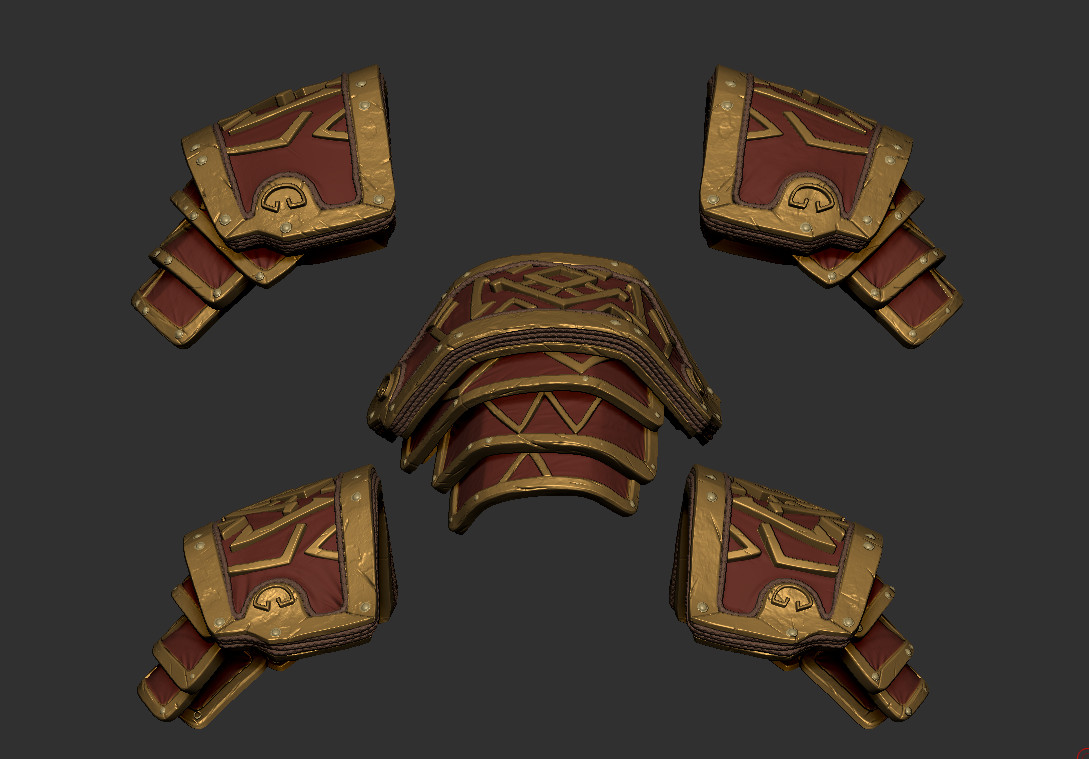 ArtStation - Shoulder Armor | Resources