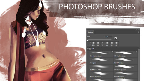 Photoshop Brushes by LunaLase