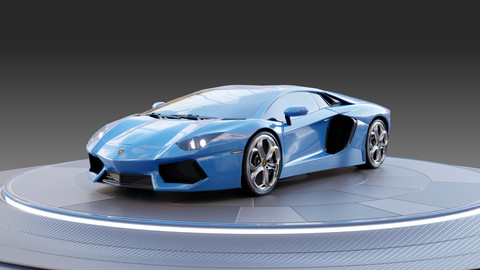 Lamborghini Terzo Millennio - 3D Model by davedesign