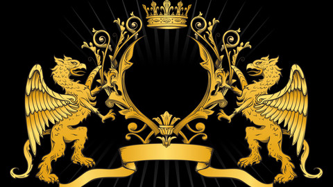 Griffin Banner - Vector