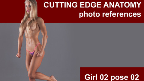 Cutting edge photo references Girl02 pose 02