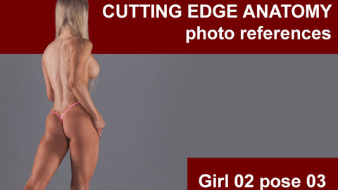 Cutting edge photo references Girl02 pose 03