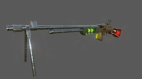 Steampunk Browning Automatic Rifle M1918