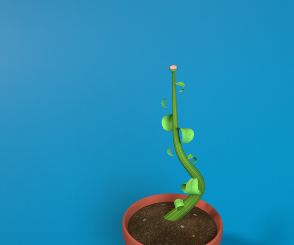 ArtStation Daisy Flower Animated Game Assets