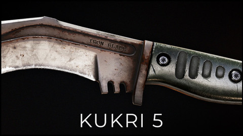 EMPIRE 3D Knife Kukri 5