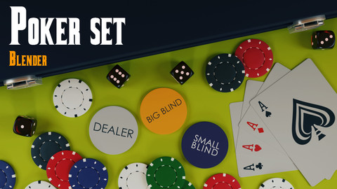Poker set - Blender