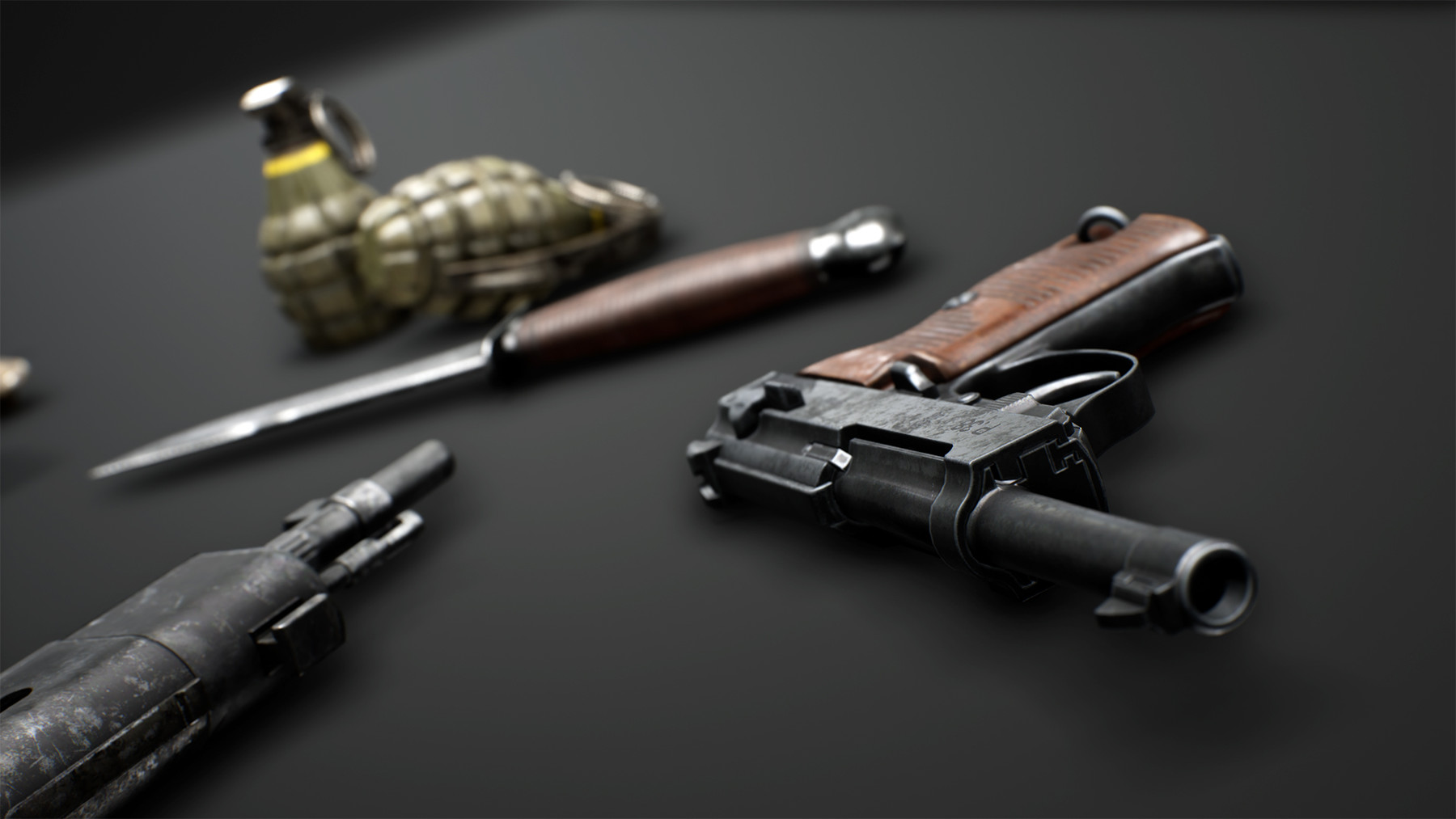 ArtStation - WW2 Mixed Weapon Pack | Resources