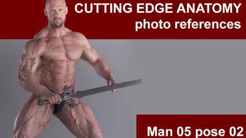 Cutting edge photo references Man 05 pose 02