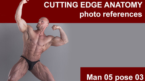 Cutting edge photo references Man 05 pose 03