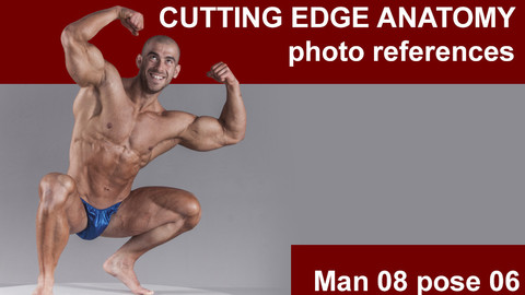 Cutting edge photo references Man 08 pose 06
