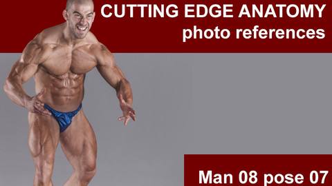 Cutting edge photo references Man 08 pose 07