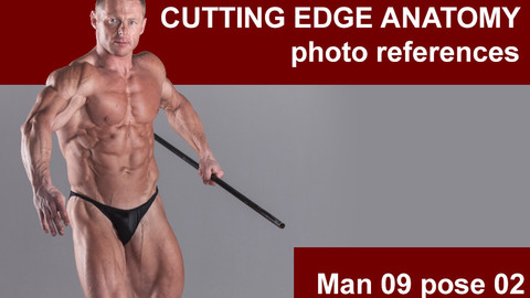 Cutting edge photo references Man 09 pose 02