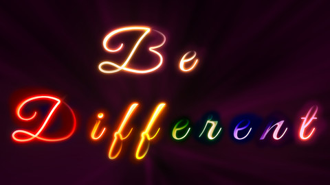 Be Different!