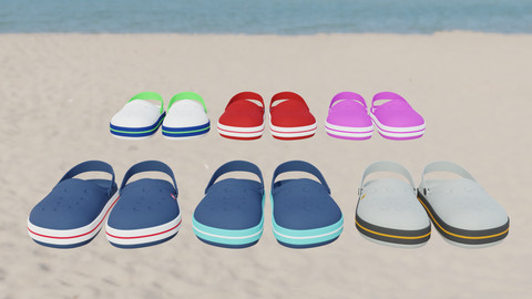 Clogs 3D Model