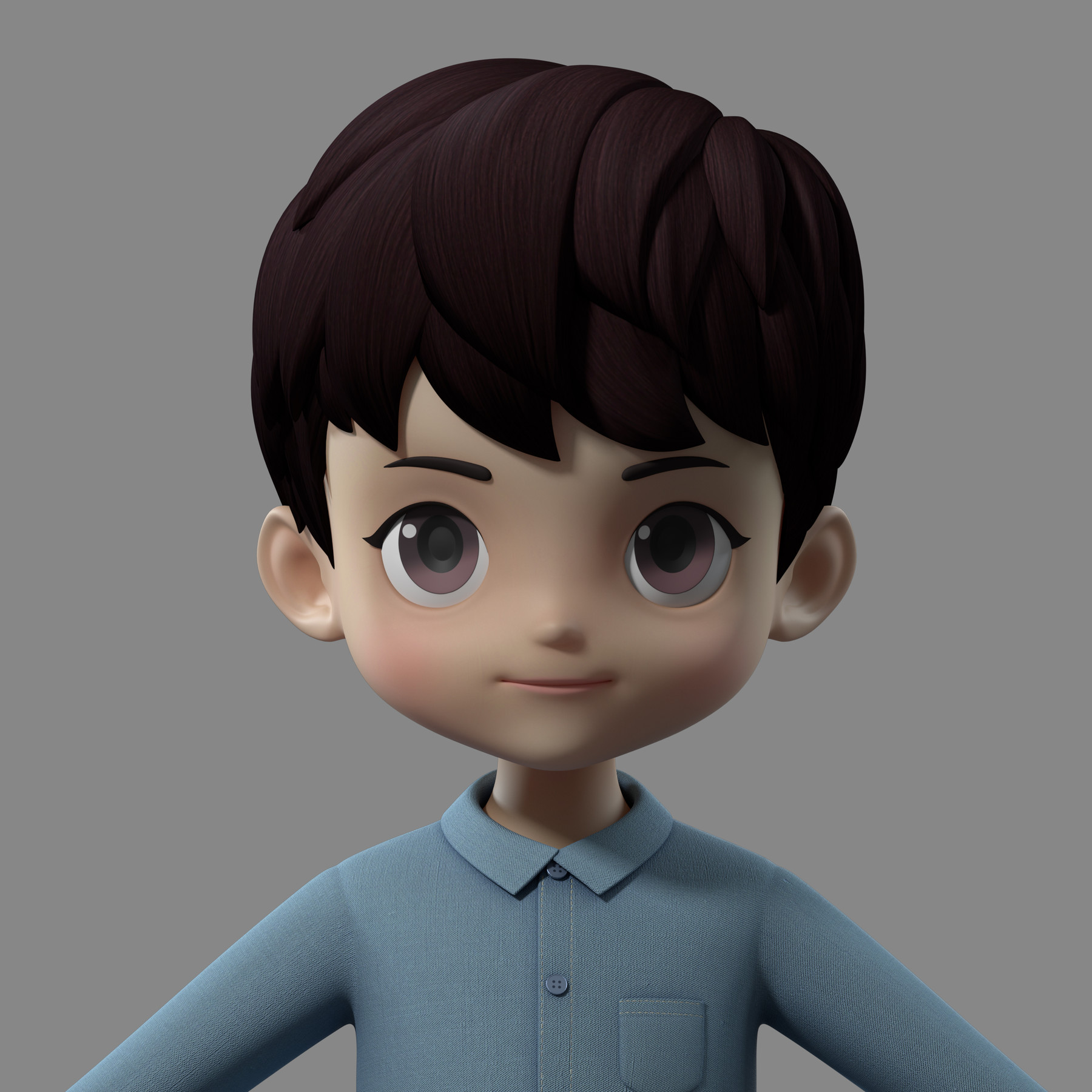 Artstation Cartoon Boy Child Resources