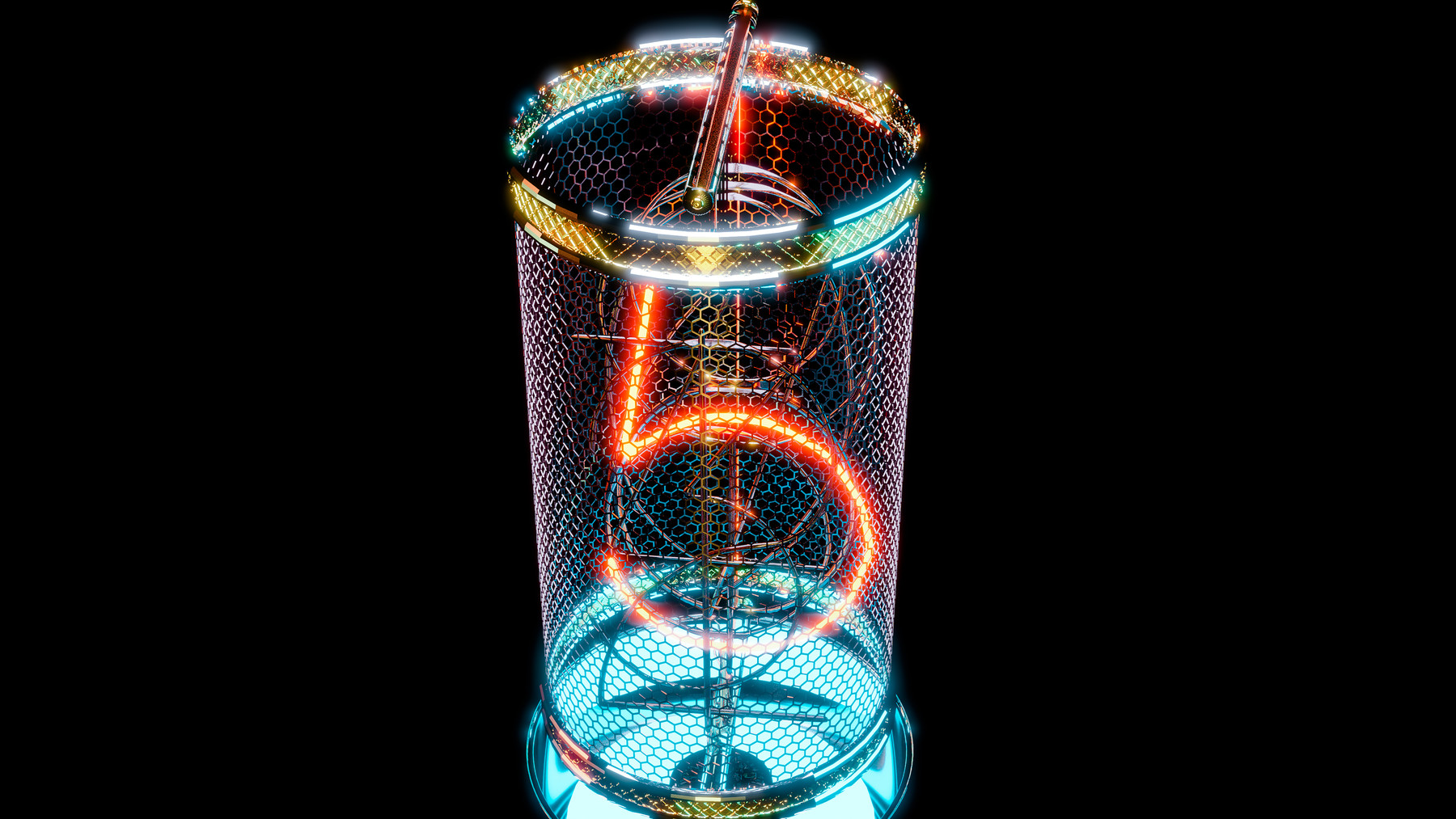 ArtStation NIXIE TUBE (Blender) Resources