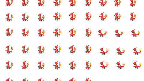 Charmeleon SV battler for rpg maker mv !