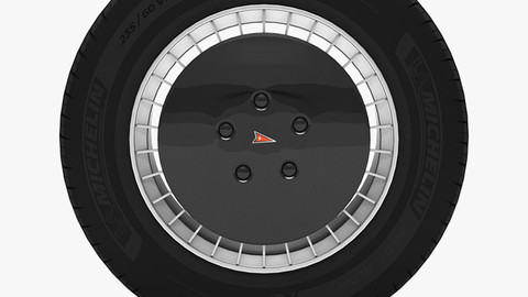 Knight Rider Wheel 3D Model