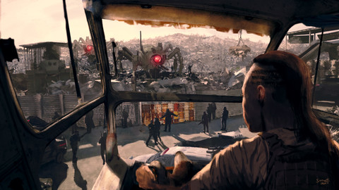 Androgyna City Police Raid at the Junkyard