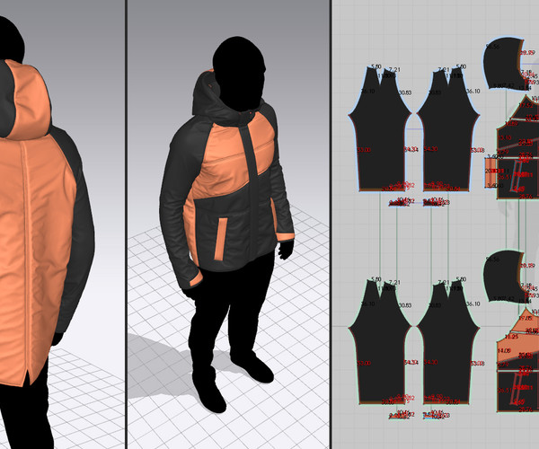 ArtStation - Marvelous Designer 6.5: Making A Jacket From Scratch ...