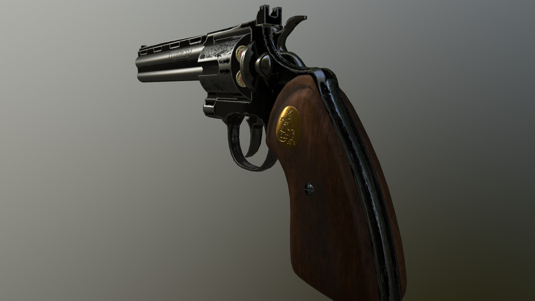 ArtStation - Colt Python | Game Assets