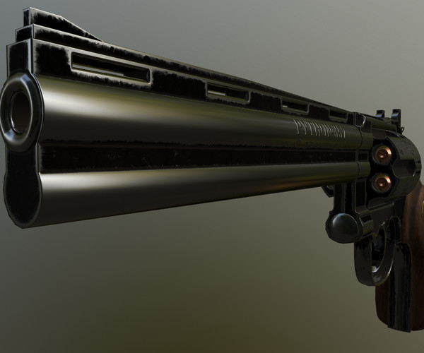 ArtStation - Colt Python | Game Assets