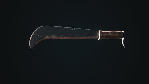 Axe7 Gameready Low-poly 3D model