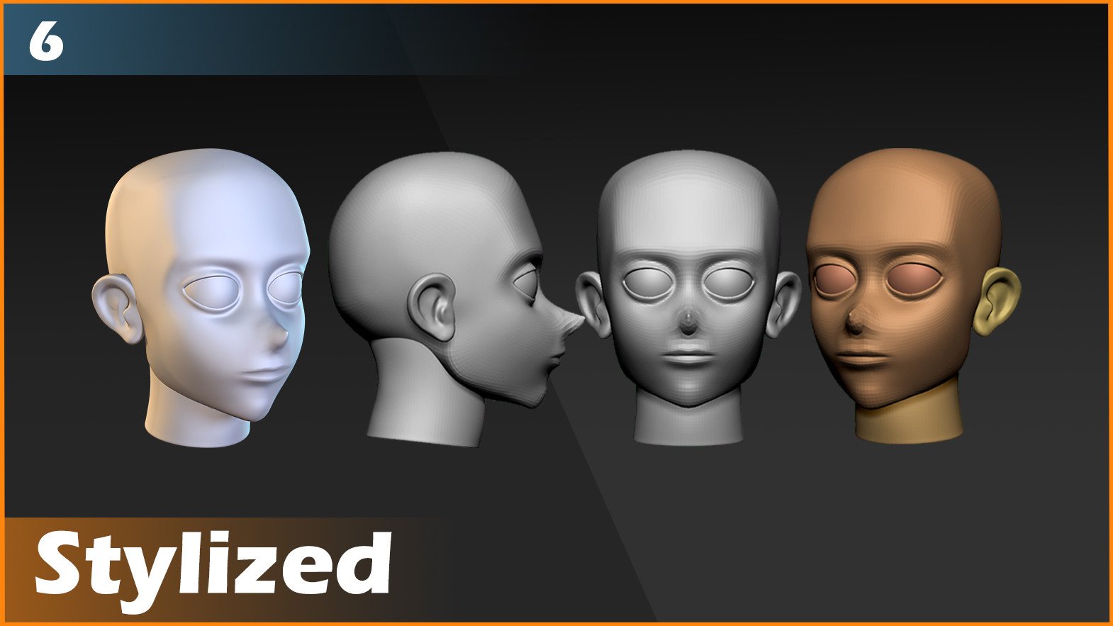 ArtStation - Base Mesh Head IMM Brush | Resources