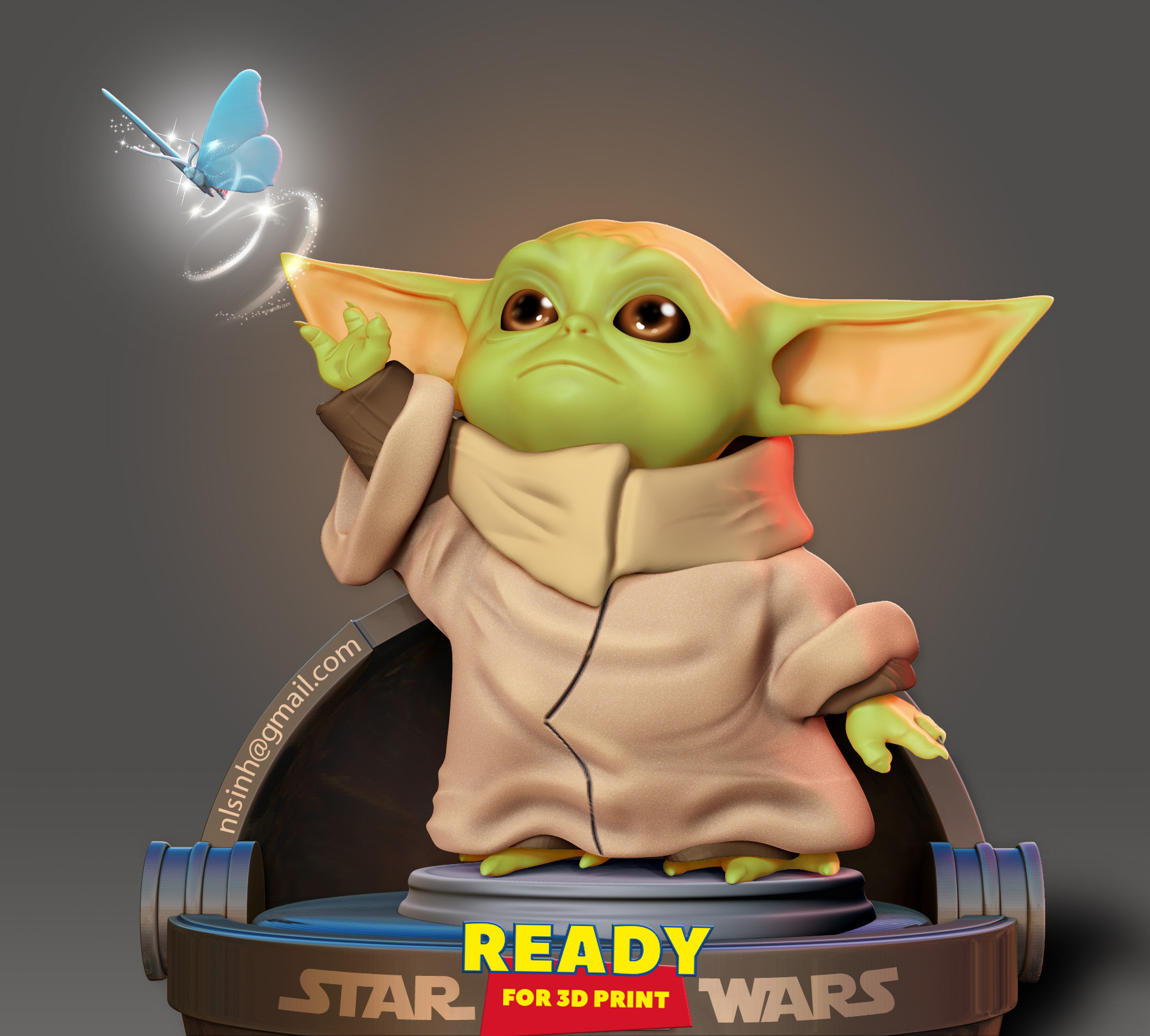 Baby Yoda - Fan art